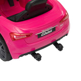 ZUN Maserati Ghibli-licensed 12V Kids Ride on Car with Remote Control, Music and Lights, Pink W2181P149195