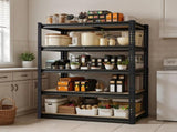Garage Shelving Storage 60 H, Heavy Duty Metal Shelves 2400 lbs Capacity, Adjustable 5 Tier Rack 70472224