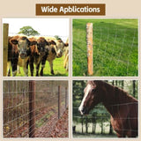 5x164 ft Advanced Weave Farm Enclosures Long-Lasting and Secure Galvanized Farm Fence W2505P298694