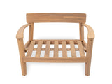 Mallorca Acacia Wood Club Chair With Seat Cushion, Set of 1 N775P263954T