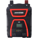 ZUN 2000 Watts Power Inverter Modified Sine Wave Car LED Display , Portable AC Power Emergencies, Job W465P193475