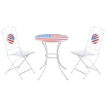 ZUN 3 Piece Patio Bistro Set 64863775