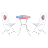 ZUN 3 Piece Patio Bistro Set 64863775