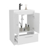 Bathroom Vanity with Two Doors, Two Drawers Madison, White B200P313684