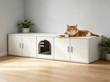 Wooden Cat Box Cabinet 80070803
