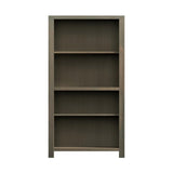 60 inch high 4-shelf Bookcase, No Assembly Required, Barnwood Finish GL-B108131552
