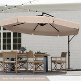 10 Feet Patio Cantilever Umbrella 87450547