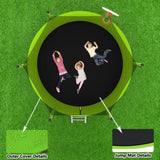 ZUN 8FT TRAMPOLINE Green K1163P147161