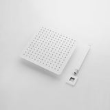12 Inch High Pressure Rain Shower Head, 304 Stainless Steel Square Shower Head with Self-Cleaning 10204117