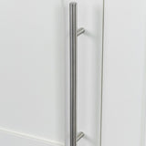 Stackable Wall Mounted Storage Cabinet, 15.75 "D x 35.43" W x 19.69 "H, White W33167278