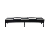 Velvet Upholstered Futon Sofa, Heavy-Duty Metal Frame, 5-Level Adjustable Backrest, Multi-Functional B347P507934