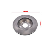 Bolt-On Rear Disc Brake Conversion Kit Fit for 10 & 12 Bolt Chevy Chevelle El Camino Monte Carlo 50280154