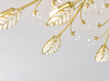 15-Light Chandelier Crystal Ceiling Lamp, 15-Lights Modern Farmhouse Ceiling Ceiling Hanging Light W5008P466522