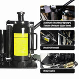 Air Hydraulic Bottle Jack, 20 Ton/40000 LBS Bottle Jack, 10.23-20.07 inch Lifting Range, Manual W2660P221146