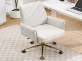 Mid-back liftable office chair, striped fabric, and ergonomically designed, is an excellent choice W2311P454487