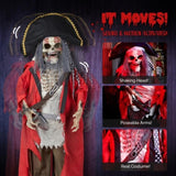 6.3ft Pirate Halloween Standing Decoration 37731974