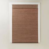 ZUN Bamboo Light Filtering Roman Shade 64"L B035129697