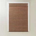 ZUN Bamboo Light Filtering Roman Shade 64"L B035129699