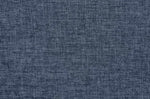 ZUN Modern Electric Look 1pc Convertible Sofa Couch Navy Color Linen Like Fabric Cushion Wooden Legs HS00F8506-ID-AHD