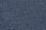 ZUN Modern Electric Look 1pc Convertible Sofa Couch Navy Color Linen Like Fabric Cushion Wooden Legs HS00F8506-ID-AHD