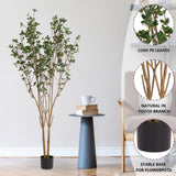 Artificial leaf planter Large Uv artificial plant branch 160CM double pole island spring flower W2945P278476