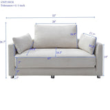 Foldable Sleeper sofa bed, Floor Chair Bed,multi-functional, circular bed, adjustable Futon W1117P174857