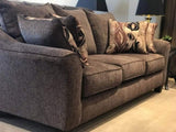 Camero Fabric Pillowback 2-Piece Living Room Set, Sofa and Loveseat, Brown T2574P195444