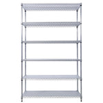 ZUN 6 Tier 6000lbs Capacity NSF Metal Shelf Wire Shelving Unit, Heavy Duty Adjustable Storage Rack with W465142123