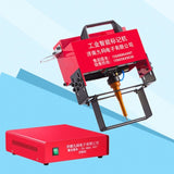 Pneumatic Dot Peen Marking Machine 100*20mm 220V for VIN Code Chassis Number 28931593