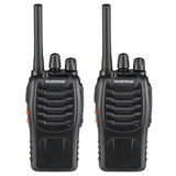 BF-88A 5W FRS Frequency Handheld Walkie Talkie Black 60209537