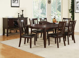 Charlton Slat Back Dining Side Chairs in Espresso, Set of 2 SR011285