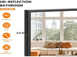 21"x64" Rectangle Full Length Dressing Mirror Floor Standing Mirror Wall Mounted with Deep 38717808