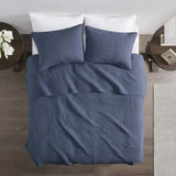 2 Piece Quilt Set Navy Twin/Twin XL B035129033