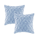 8 Piece Cotton Printed Comforter Set Blue Queen B03597238