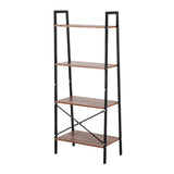 Simple And Beautiful Four Story Steel Wood Bookshelf 20516575