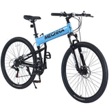 ZUN 29" Folding Mountain Bike ,Suspension Fork,Aluminium Alloy Frame 21Speed Mountain Bike W1019P188254