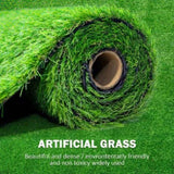 (3Pack)3.3FTx10FT Artificial Grass Realistic Synthetic Thick Fake Faux Grass Rug Astroturf Carpet W2836P230695