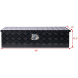 39inch Aluminum tool box,heavy duty truck bed tool box,outdoor trailer pickup tool box,RV W46581855