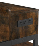 59 inch bar table, dining table, sofa table with power socket and LED light, 3 saddle stools, W2972P313231