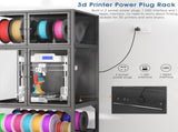3D Printer Cabinet with Double Layer 3D Printer Filament Storage Rack, T-Shaped Filament Bar & 32200999