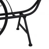 38.5x14.5x25.5" Black and White Bicycle Plant Stand Planter W2078P322018