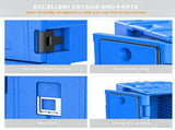 82QT Insulated Cooler with Wheels Blue 38929317