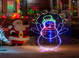 5FT Fun Juggling Snowman Christmas Yard Decorations, Pre-lit 2D Animated Snowman with 358 LED 36893514