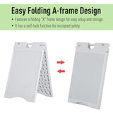 22"x28" Plastic Folding A-Frame Outdoor Advertising Board 61947689