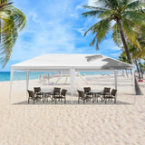 3*6m Non-Cloth PE Cloth Plastic Sprayed Iron Pipe Outdoor Party Tent White 15425105