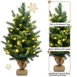 ZUN 24 Inch Christmas Tree with LED Lights 42717521