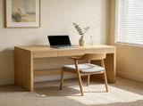 47 Inch Computer Desk and Writing Table Farmhouse Home Office Desk with Drawer, Study Desk for W3204P489040