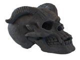 Refractory Materials Fireproof Imitated Human Fire Pit Skulls Gas Log for NG, LP Wood Fireplace, 02010719