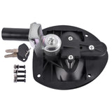 Door Latch Assembly w/ T Handle and 2 Keys Fit for Cummins Kohler Generator 0406-0972-01 A034B471 61367355