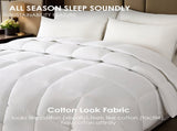 2-Pack Large White Plaid Duvet Inserts. Soft and comfortable with skin-friendly warmth. Suitable for 75911260